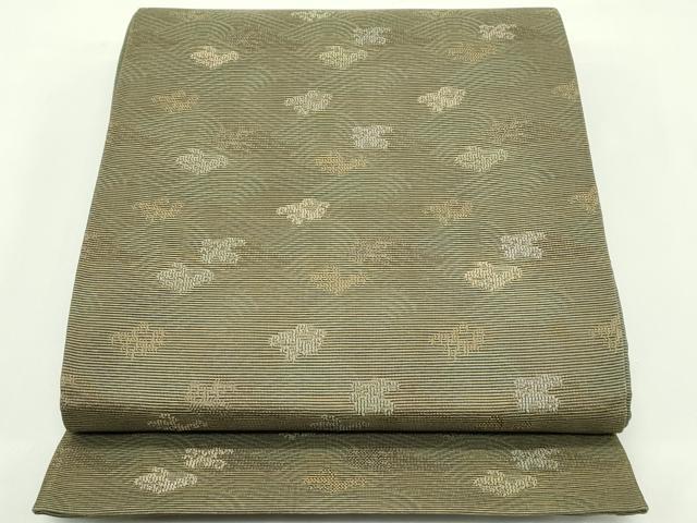 平和屋着物＊夏物 六通柄袋帯 立波文 正絹 逸品 CABG7464rv