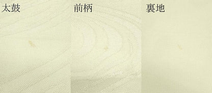 平和屋着物＊夏物 六通柄袋帯 光琳水 銀糸 正絹 逸品 CABG7463rv
