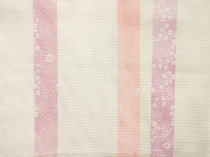 平和屋本店■夏物 小紋 絽 紗 洗える着物 まとめて20点 花柄 手描き 着用可能多数 se4106