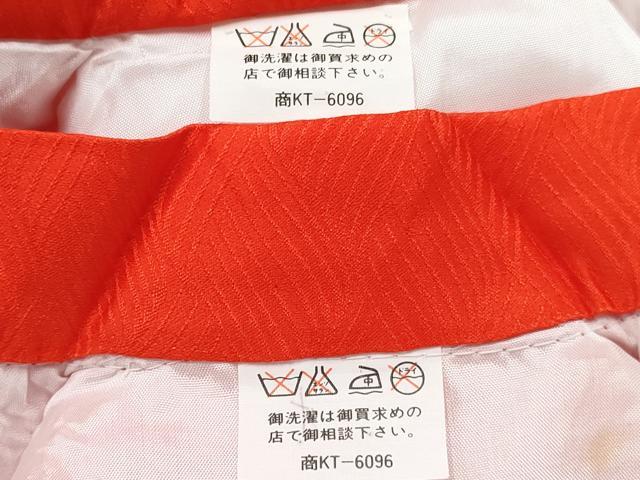 平和屋着物[]七五三　女の子　３歳　祝着　三つ身　被布セット　鞠花文　金彩　逸品　DABE7371ma