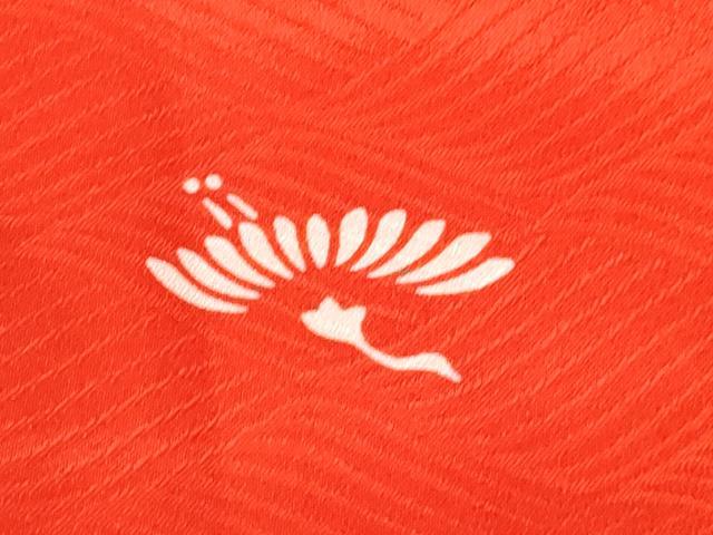 平和屋着物[]七五三　女の子　３歳　祝着　三つ身　被布セット　鞠花文　金彩　逸品　DABE7371ma