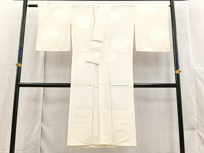 平和屋着物■長襦袢　無双仕立て　菊水　正絹　逸品　BAAX3550yc