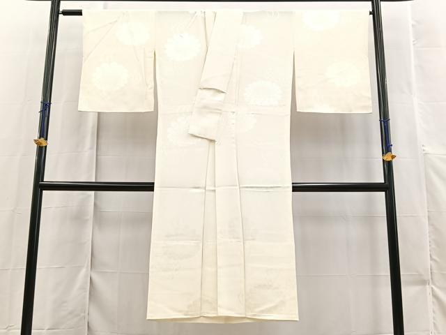平和屋着物■長襦袢　無双仕立て　菊水　正絹　逸品　BAAX3550yc