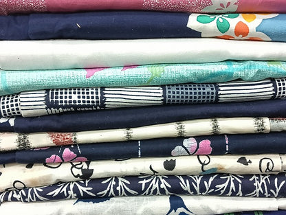 平和屋着物■浴衣 まとめて 45点 紫陽花 菖蒲 花柄 暈し染め など 着用可能多数 未使用品あり mmm1054