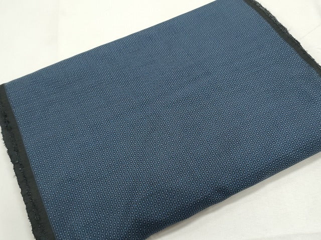 平和屋着物▼男性　紬　反物　着尺　アンサンブル　80亀甲　総詰め　逸品　未使用　DABF8167we