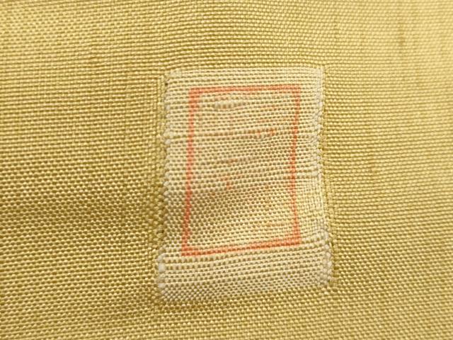 平和屋着物■訪問着　作家物　紬地　遠山風景文　正絹　逸品　DABF9784cd