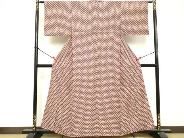 平和屋着物■小紋　抽象文　洗える着物　DABF9796cd