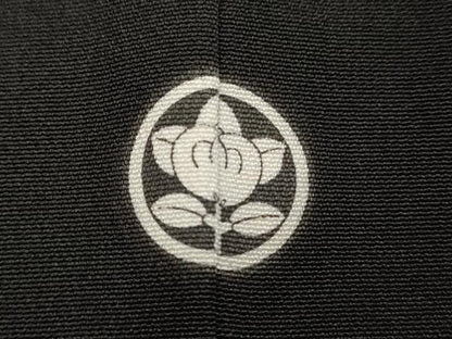 平和屋着物■豪華黒留袖　荒波人物風景文　金銀彩　正絹　逸品　DABF9809cd