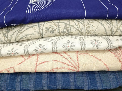 平和屋本店■夏物 小紋 絽 紗 洗える着物 まとめて20点 蝶 花柄 着用可能多数 se4114