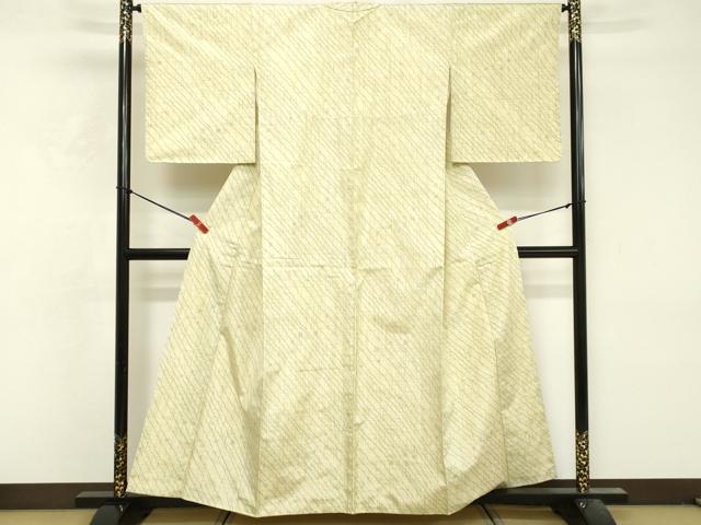 平和屋着物■上質な紬 抽象文様 正絹 逸品 DABF9843cd