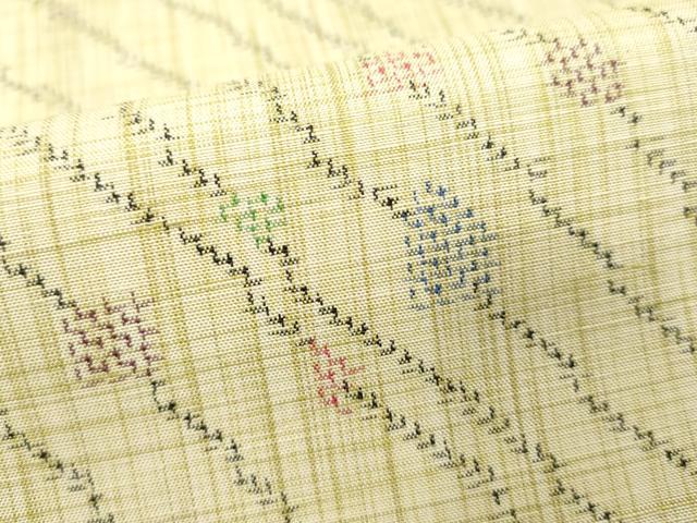 平和屋着物■上質な紬 抽象文様 正絹 逸品 DABF9843cd