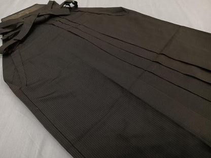 平和屋着物＊夏物　男性　行灯袴　縞　正絹　逸品　CABH5227xi
