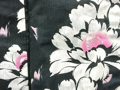 平和屋着物■浴衣 まとめて 45点 蝶 菖蒲 花柄 型染め など 着用可能多数 未使用品あり mmm1070