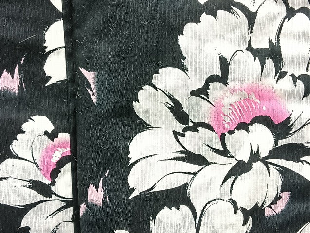 平和屋着物■浴衣 まとめて 45点 蝶 菖蒲 花柄 型染め など 着用可能多数 未使用品あり mmm1070
