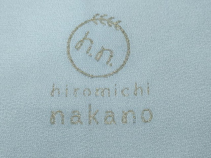 平和屋着物●ファッションブランド　hiromichi nakano　ヒロミチナカノ　訪問着　寿光織　短冊雪輪花文　暈し染め　金銀糸 逸品 CABH2650ut