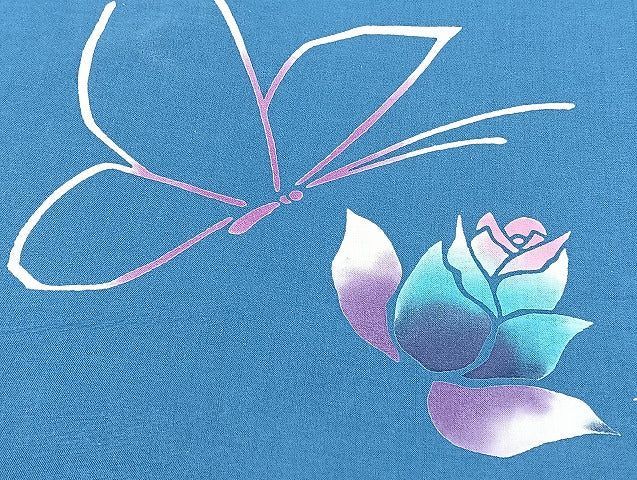 平和屋着物■浴衣 まとめて 45点 蝶 紫陽花 菖蒲 薔薇 花柄 型染め など 着用可能多数 未使用品あり mmm1081