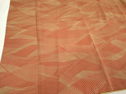 平和屋着物■上質な小紋　抽象文　正絹　逸品　CABH0866ou