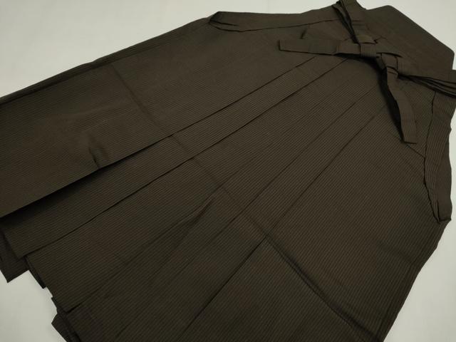 平和屋着物■男性 行灯袴 縞 正絹 逸品 CABG2337ze