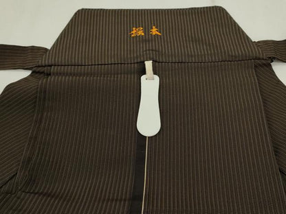平和屋着物■男性 行灯袴 縞 正絹 逸品 CABG2332ze