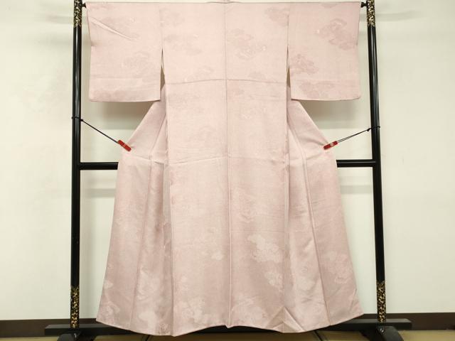 平和屋着物■上質な小紋　雲重ね吉祥文　正絹　逸品　DABF9875cd