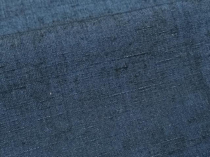 平和屋着物■男性　紬　留紺色　正絹　逸品　未使用　DABF9907cd