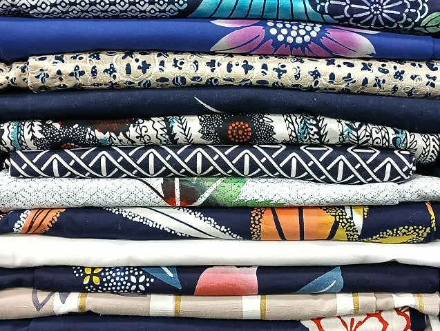 平和屋着物■浴衣 まとめて 45点 向日葵 花柄 型染め など 着用可能多数 未使用品あり mmm1091