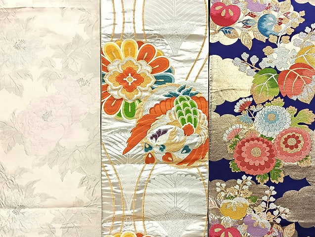平和屋着物□袋帯 西陣 まとめて100点 鳳凰 向い鴛鴦 蝶 風景 更紗 花