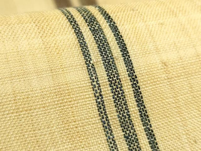平和屋本店＊極上　夏物　芭蕉布　手積み芭蕉糸100％　九寸開き名古屋帯　間道　逸品　未使用　DZAB7344kh6