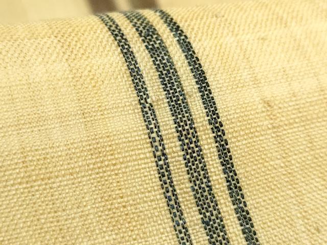 平和屋本店＊極上　夏物　芭蕉布　手積み芭蕉糸100％　九寸開き名古屋帯　間道　逸品　未使用　DZAB7344kh6