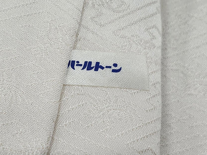 平和屋着物●訪問着　絞り　刺繍　草花文　金彩　正絹　逸品　AABI0534ph