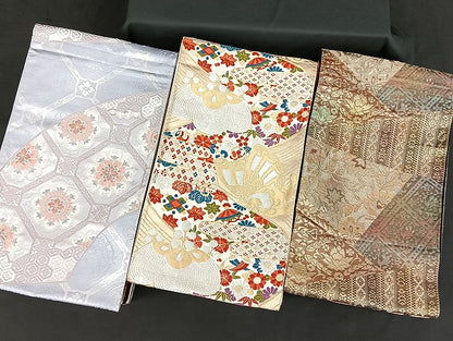 平和屋着物■袋帯 西陣 まとめて100点 鳳凰 尾長鳥 蝶 更紗 花柄 正倉院 金銀糸 など 着用可能多数 未使用品あり 全て正絹 mmm1104