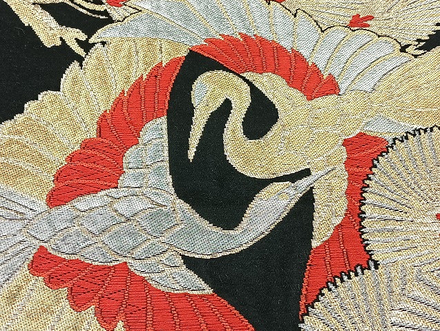 平和屋着物■袋帯 西陣 まとめて100点 鳳凰 向かい鶴 孔雀羽 更紗 松竹梅 花柄 楽器 七宝 正倉院 立波 金銀糸 未使用品有 全て正絹 mmm1103