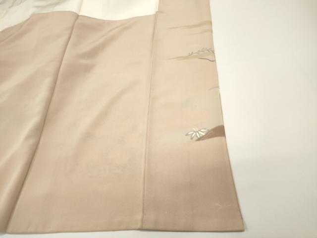 平和屋着物■豪華色留袖　駒刺繍　短冊花文　金彩　正絹　逸品　未使用　DABG6571cd