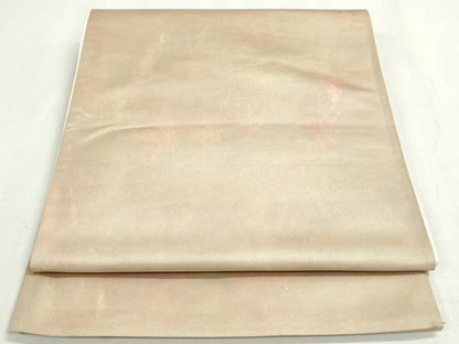 平和屋着物◎六通柄袋帯　霞文　引箔　正絹　逸品　DABF8334we