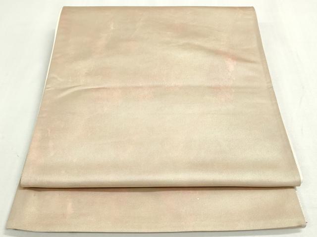 平和屋着物◎六通柄袋帯　霞文　引箔　正絹　逸品　DABF8334we