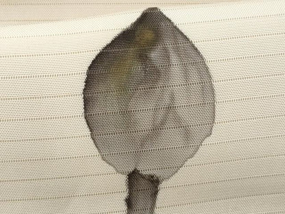 平和屋着物＊夏物　塩瀬　九寸名古屋帯　作家物　手描き　蓮　金彩　正絹　逸品　CABG9900fb