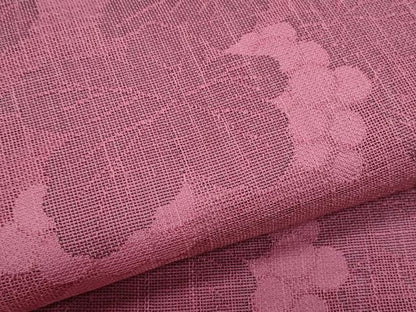 平和屋着物＊夏物　八寸名古屋帯　葡萄蔦の葉文　正絹　逸品　CABG9941fb