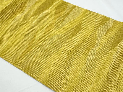 平和屋着物＊夏物　八寸名古屋帯　霞文　正絹　逸品　CABG9951fb