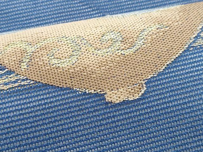 平和屋着物＊夏物　九寸名古屋帯　茶道具　金糸　正絹　逸品　CABG9915fb
