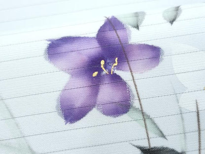 平和屋着物＊夏物　九寸名古屋帯　手描き　舞蝶枝花文　金糸　CABG9910fb