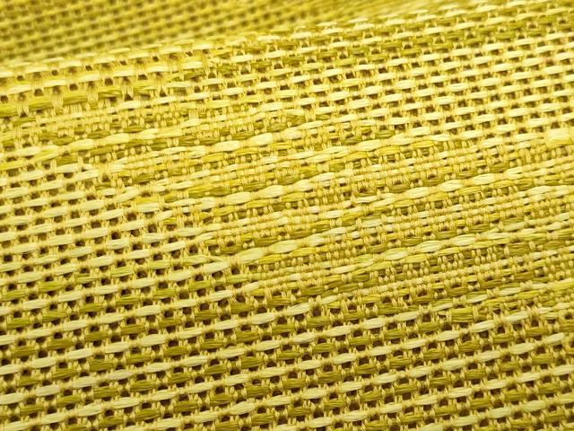 平和屋着物＊夏物　八寸名古屋帯　霞文　正絹　逸品　CABG9951fb