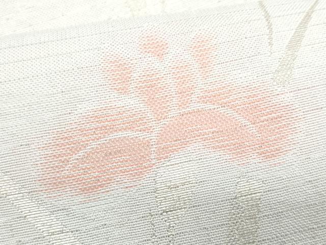 平和屋着物＊夏物 六通柄袋帯 流水杜若 CABG9979fb