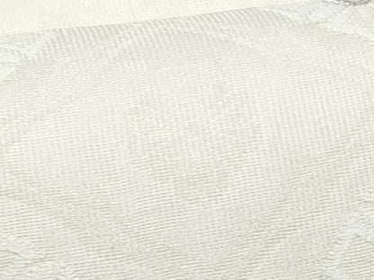 平和屋着物＊夏物　六通柄袋帯　菱花文文　銀糸　正絹　逸品　CABG9989fb