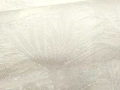 平和屋着物＊夏物 六通柄袋帯 枝花文 銀糸 正絹 逸品 CABG9973fb