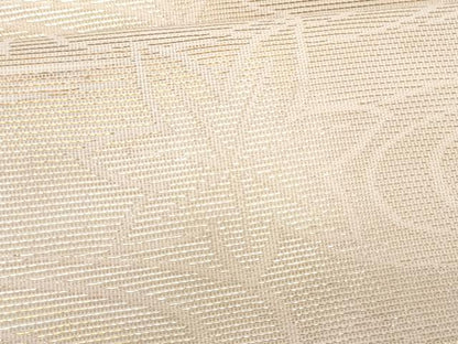 平和屋着物＊夏物　九寸名古屋帯　竜田川　金銀糸　正絹　逸品　CABH8003fb