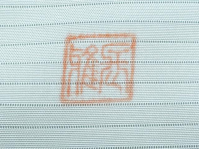 平和屋着物＊夏物　塩瀬　九寸名古屋帯　友禅　作家物　枝花文　正絹　逸品　CABH8013fb