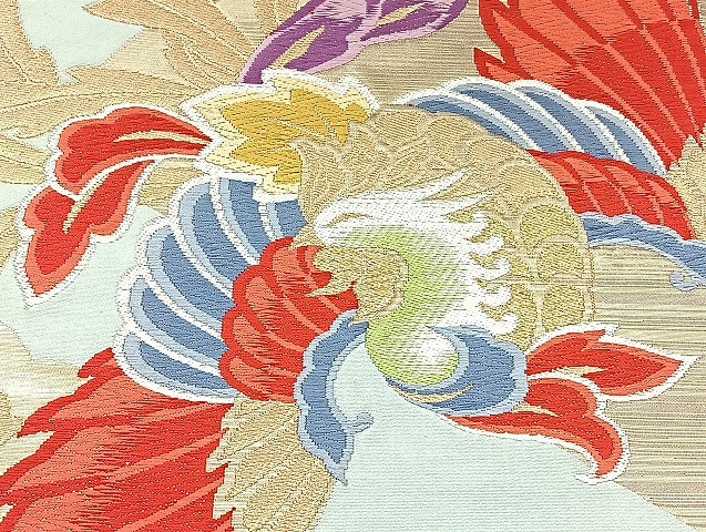 平和屋着物■袋帯 西陣 まとめて100点 鳳凰 向かい鶴 向かい鳥 風景 松竹梅 花柄 七宝 正倉院 佐賀錦 金銀糸  未使用品有 全て正絹 mmm1114