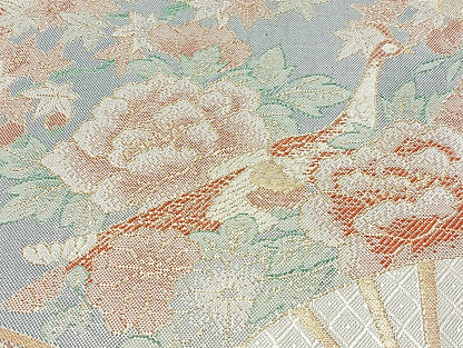 平和屋着物■袋帯 西陣 まとめて100点 向かい鳳凰 鶴 孔雀 風景 松竹梅 花柄 正倉院 佐賀錦 金銀糸 など 未使用品あり 全て正絹 mmm1112