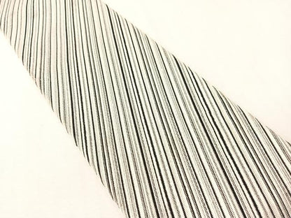 平和屋着物●男性　本場筑前博多織　両面　角帯　斜線文　正絹　逸品　CABH4570vp