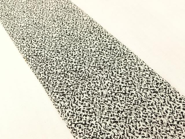 平和屋着物●男性　本場筑前博多織　両面　角帯　斜線文　正絹　逸品　CABH4570vp